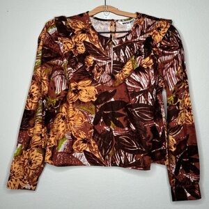 NWT Walter‎ Baker Jayden Top in Sierra Bloom - Sz L